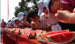 中班吃瓜大赛,吃瓜大赛趣味横生