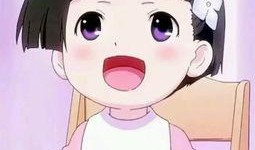 女孩吃瓜卡通头像辫子,趣味横生的卡通形象