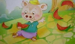 小猪吃瓜的原声,趣味盎然的童年回忆