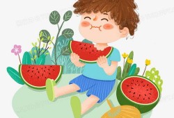 小动画吃瓜,跟随小动画一起品尝欢乐时光